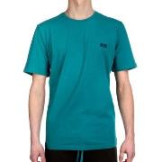 BOSS Mix and Match Lounge T-shirt Turkos bomull Medium Herr