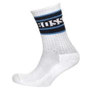 BOSS Strumpor QS Rib Stripe Sock Vit Strl 43/46 Herr