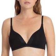 Calida BH Cate Triangle Soft-Bra Svart bomull B 80 Dam