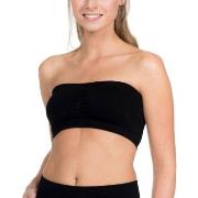 Magic BH Bandeau Push Up Bra Svart nylon Medium Dam