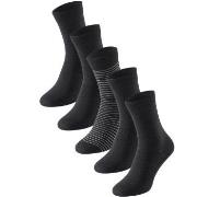 Schiesser Strumpor 5P Women Socks Svart Strl 35/38 Dam