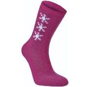 Seger Strumpor Lillen Junior Sock Rosa ull Strl 28/30 Barn