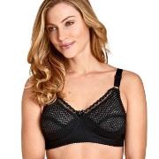 Miss Mary Cotton Dots Soft Bra BH Svart E 85 Dam