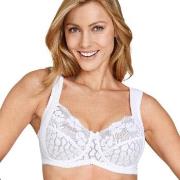 Miss Mary Jacquard And Lace Underwire Bra BH Vit E 80 Dam