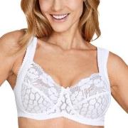 Miss Mary Jacquard And Lace Underwire Bra BH Vit C 105 Dam