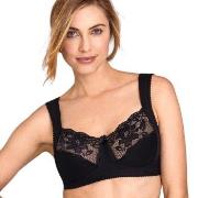 Miss Mary Lovely Lace Soft Bra BH Svart B 95 Dam