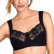 Miss Mary Lovely Lace Soft Bra BH Svart G 90 Dam