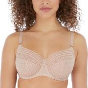 Freya BH Viva Underwire Side Support Lace Bra Beige polyamid L 70 Dam