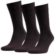 Amanda Christensen Strumpor 3P Grade Merino Wool Sock Mörkbrun Strl 47...