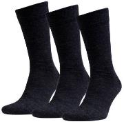 Amanda Christensen Strumpor 3P Grade Merino Wool Sock Antracit Strl 43...