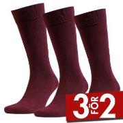 Amanda Christensen Strumpor 3P True Combed Cotton Sock Röd Strl 47/50
