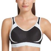 Anita BH Active Extreme Control Sports Bra Svart/Vit B 85 Dam