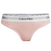 Calvin Klein Trosor Modern Cotton Thong Ljusrosa Small Dam