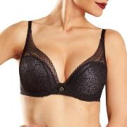 Chantelle BH Festivite Lace Plunge Bra Svart B 80 Dam