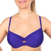 Chantelle Vibrant Covering Underwire Bikini Bra Blå D 70 Dam