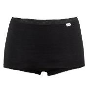 Damella Trosor Classic Cotton Maxi Brief Svart bomull Medium Dam