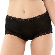 Damella Trosor Silk Brief Svart silke Small Dam