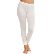 Damella Silk Leggings Elfenben silke Small Dam