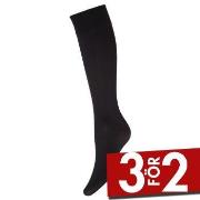 Decoy Strumpbyxor Knee-highs Microfibre 60 den Svart polyamid One Size...