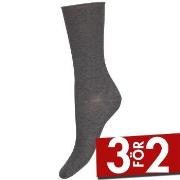 Decoy Strumpor Thin Comfort Top Socks Grå Strl 37/41 Dam