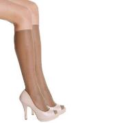 DIM Strumpbyxor 2P Sublim Voile Mi-Bas Knee-high Brun One Size Dam