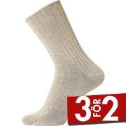 Egtved Strumpor Cotton No Elastic Socks Beige Strl 40/45 Herr