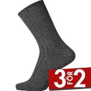 Egtved Strumpor Cotton No Elastic Socks Mörkgrå Strl 45/48 Herr