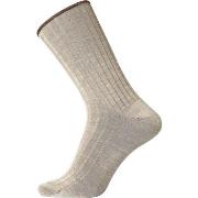 Egtved Strumpor Wool No Elastic Rib Socks Beige Strl 40/45