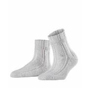 Falke Strumpor Women Bedsock Silvergrå Strl 39/42 Dam