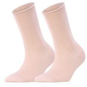 Falke Strumpor 2P Women Casual Happy Sock Rosa Strl 35/38 Dam