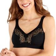 Swegmark BH Fairtrade Soft Bra Svart ekologisk bomull C 90 Dam