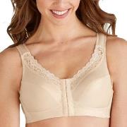 Swegmark BH Maj Front Closure Soft Bra Beige B 85 Dam