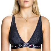 Tommy Hilfiger BH Authentic Holiday Triangle Bra Mörkblå Medium Dam