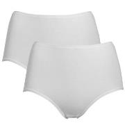 Trofe Maxi Briefs Bamboo Mix Trosor 2P Vit Large Dam