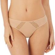 Wacoal Trosor Lisse Thong Beige Large Dam