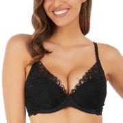 Wacoal BH Raffine Plunge Push Up Bra Svart A 80 Dam