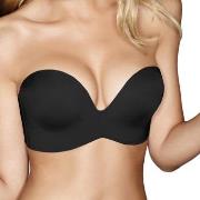 Wonderbra BH Ultimate Silhouette Micro Strapless Svart B 80 Dam