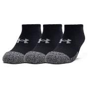 Under Armour Strumpor 3P HeatGear No Show Sock Svart Strl 46/48