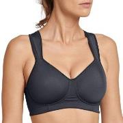 Schiesser BH Active Sport Medium Support Bra Antracit B 75 Dam