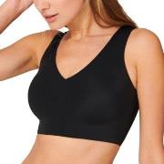 Schiesser BH Invisible Soft Bralette Svart 36 Dam