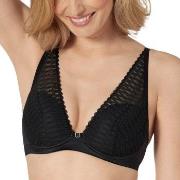 Triumph BH Aura Spotlight Plunge Bra Svart A 85 Dam