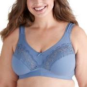 Swegmark BH Treasure Soft Bra Blå bomull D 85 Dam