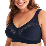 Swegmark BH Cotton Star Soft Bra Marin bomull E 110 Dam