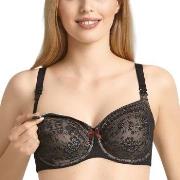 Anita BH Fleur Underwire Nursing Bra Svart polyamid D 80 Dam