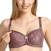 Anita BH Fleur Underwire Nursing Bra Berry/Lilac polyamid F 75 Dam