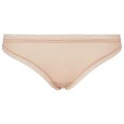 Calvin Klein Trosor Bottoms Up Refresh Thong Beige polyamid Large Dam