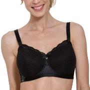 Abecita BH Mama Padded Maternity Soft Bra Svart polyamid B 70-75 Dam