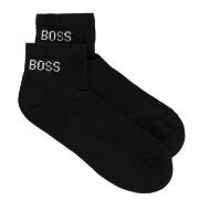 BOSS Strumpor 2P Casual Sport Sneaker Socks Svart Strl 43/46 Herr