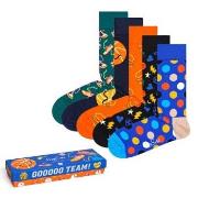 Happy socks Strumpor 5P Game Day Gift Box Flerfärgad bomull Strl 41/46