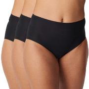 Chantelle Trosor 3P Soft Stretch Briefs Svart One Size Dam